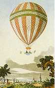 Opstijgende ballon boven Oxford