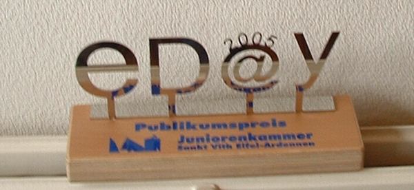 Uitreiking Jaycees e-day prijs